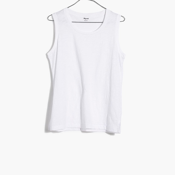 Madewell Whisper Cotton Crewneck Muscle Tank - Picture 3 of 3